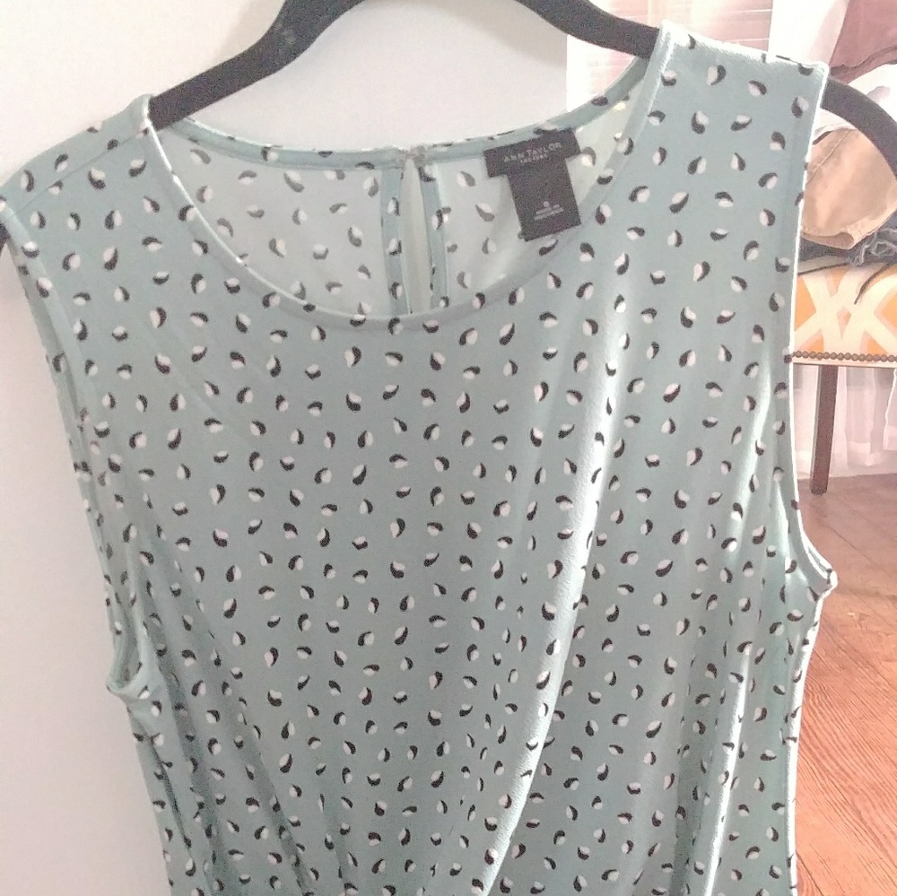 Ann Taylor Patterned Shell - image 1